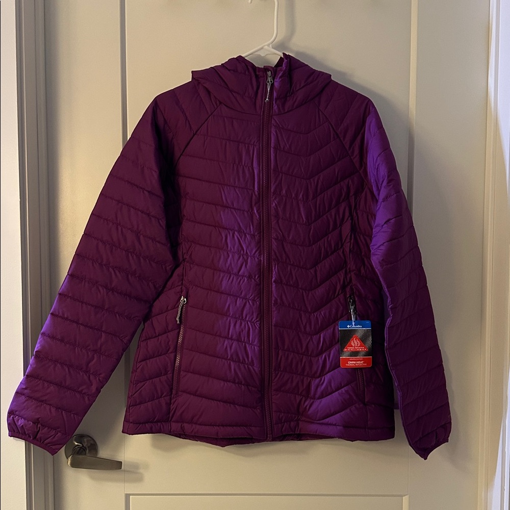 Columbia Women's Deep Purple Hooded Jacket
